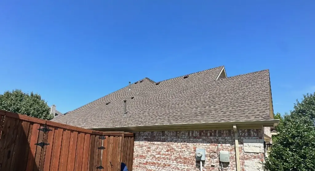 Completed roof replacement project in Lebanon